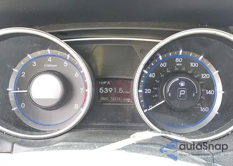 2012 Hyundai Sonata Se 2.0T from USA, damaged, VIN 5NPEC4AB0CH421258